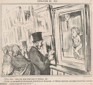 Tak pojď..., příteli, nemůžu najít... od Honoré Daumier