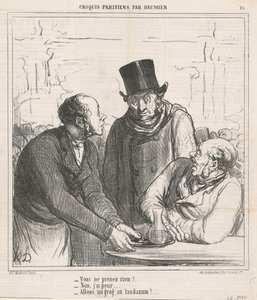 Nebereš nic? od Honoré Daumier