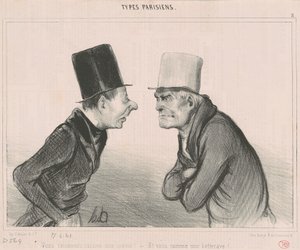 Myslíš jako hůl! od Honoré Daumier