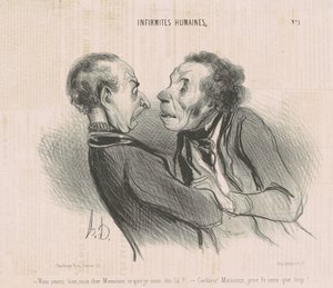 Cítíte se dobře, můj drahý pane... od Honoré Daumier