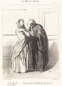 Jsi krásná... od Honoré Daumier