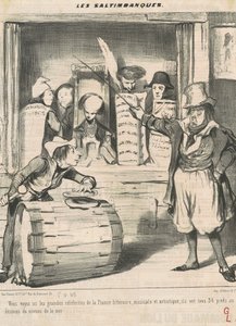 Tady vidíte velké celebrity... od Honoré Daumier