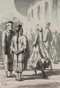 Kdo jsou skuteční Číňané? od Honoré Daumier