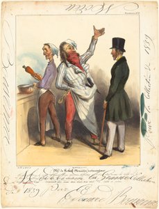 Restauratér pan de Robert Macaire od Honoré Daumier and Edouard Bouvenne