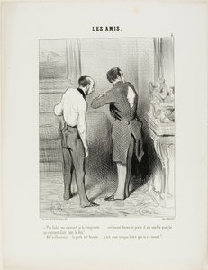 "- Váš oblek se hodí.... Půjčím si ho od tebe... jen prosím zavři dveře, cítím průvan na zádech. - A sakra, dveře jsou zavřené,..... ale právě jste mi otevřel jediný oblek, který mám," talíř 5 z knihy Les Amis