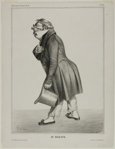 Auguste-Hilarion, hrabě de Kératry od Honoré Victorin Daumier