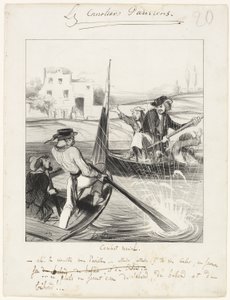 Bojové námořnictvo od Honoré Victorin Daumier