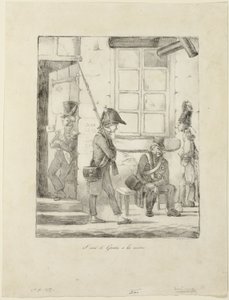 "Hlídám radnici" od Honoré Victorin Daumier
