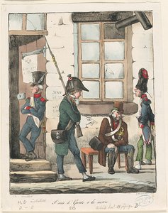 "Hlídám radnici" od Honoré Victorin Daumier