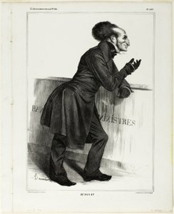 Pan Joliv...., talíř 346 od Cartooning Celebrities od Honoré Victorin Daumier
