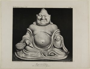 Porcelánová figurka z Číny (ze soukromé sbírky pana Charlese Philipona), talíř 416 od Honoré Victorin Daumier