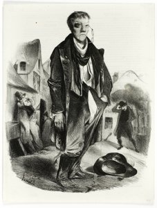 Opilec od Honoré Victorin Daumier