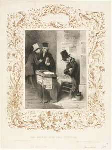 Čekárna od Honoré Victorin Daumier
