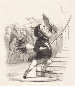 A. Granier de Cassagnac od Honoré Daumier
