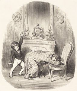 Po vzoru Jindřicha IV. od Honoré Daumier
