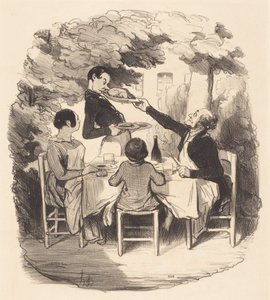 Ach! je to čerstvé... ale ty ne, chlapče... od Honoré Daumier