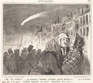 Ach!... komety... od Honoré Daumier