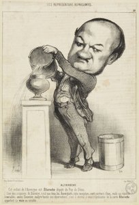 Vysoká skála od Honoré Daumier