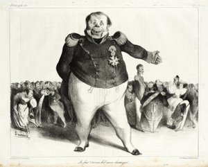 Vskutku! To je docela distingovaný ples! od Honoré Daumier