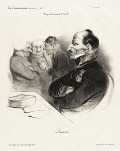 Baron de Lascours od Honoré Daumier