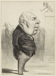 „Berryer“ od Honoré Daumier