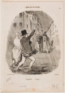 Sakra! Je to plné! od Honoré Daumier