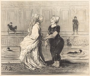 Drahá baronko, blahopřeji vám... od Honoré Daumier