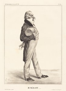 Hrabě Horace Sébastiani od Honoré Daumier