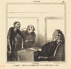 V Irsku od Honoré Daumier