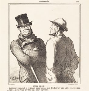 Mezi vzpomínkami od Honoré Daumier