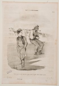 Musel opravdu vykouřit mnoho dýmek... od Honoré Daumier