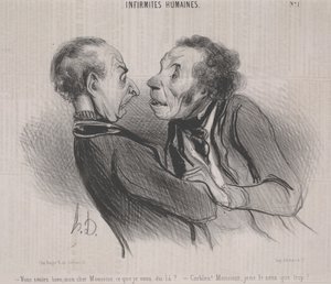 Lidské slabosti, ne. 1 od Honoré Daumier