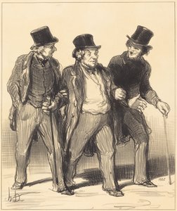 Zdá se mi, že vidím... psa... bez náhubku!... od Honoré Daumier
