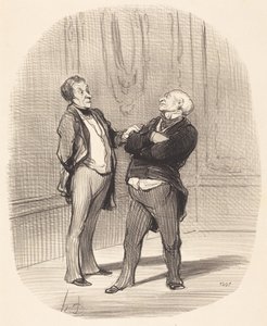 Je válka... nájmy se... sníží... od Honoré Daumier