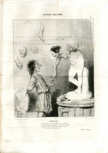 Ilustrace Honore Daumier (1808-1879) v Le Charivari od Honoré Daumier