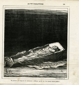 Ilustrace Honore Daumier (1808-1879) v Le Charivari od Honoré Daumier