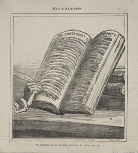 Aktuality (č. 77): Nedivte se, že je to dlouhé a s mnoha opravami od Honoré Daumier