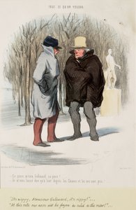Štípe to, pane Galimarde, štípe to!... od Honoré Daumier