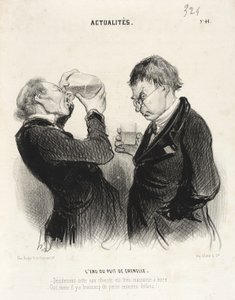 Voda ze studny v Grenelle od Honoré Daumier