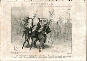 Charivari od Honoré Daumier
