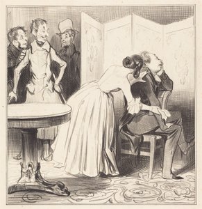 Chevalier des Adrets je milovník... od Honoré Daumier