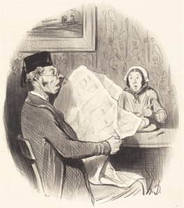Stále více monster Formát od Honoré Daumier