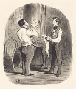 Den, kdy jde o to učinit dobytí od Honoré Daumier