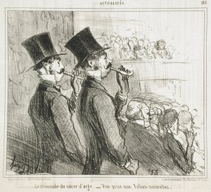 Triumf ječmenného cukru od Honoré Daumier