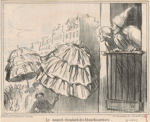 Nový prapor prádelníků od Honoré Daumier