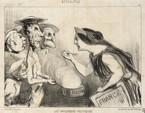 Političtí příživníci od Honoré Daumier