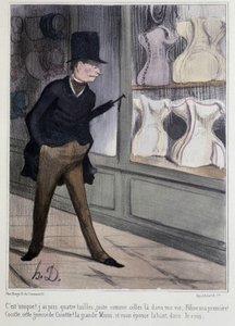 Les corsets - od Daumiera od Honoré Daumier