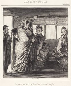 Madeleine-Bastille od Honoré Daumier