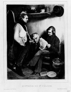 Vzpomínky na Sainte-Pelagie od Honoré Daumier