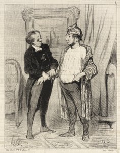 Můj drahý, ujišťuji tě, že tě... od Honoré Daumier